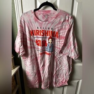 My Hero Academia Pink Tie-Dye T-Shirt